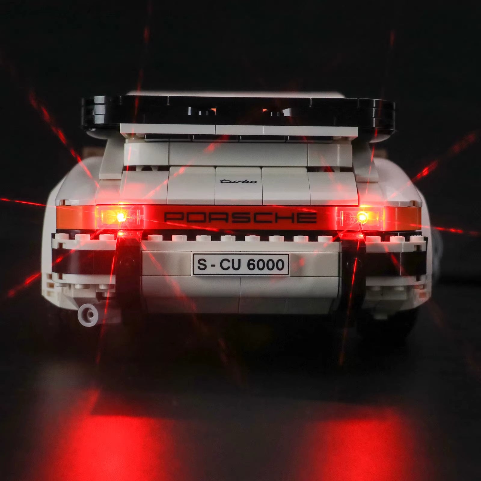 LED Light for 10295 Creator Expert Porsche 911 Car Decorative Lamp with Battery Box (Not Include Lego Building Blocks)