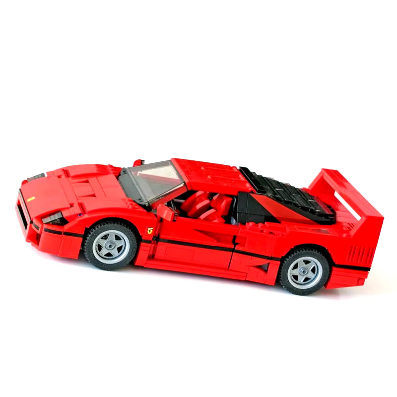 Classic Racing 10248 F40 Compatible MOC-10567 Sports Car 1158PCS Splicing Assembly Building Block Toy Model DIY Kids Gift Gift