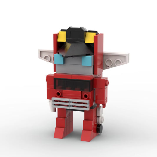 *Transform Auto Robot Brickheadz * Star Scream Jazz Prime DIY Enlighten MOC Block Brick Set,Compatible With